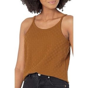 Madewell High Neck Textured Tank Top